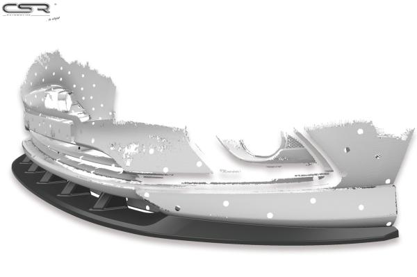 CSR Frontspoiler | Cup-Spoilerlippe mit ABE für Opel Corsa E OPC-Line CSR-CSL154-L schwarz matt (Lackierung erforderlich)