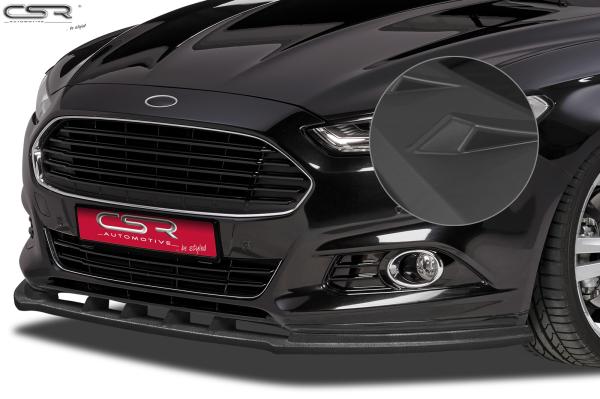 CSR Frontspoiler | Cup-Spoilerlippe mit ABE für Ford Mondeo MK5 CSL178-L schwarz matt (Lackierung erforderlich)