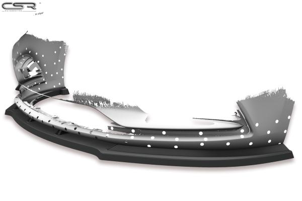 CSR Frontspoiler | Cup-Spoilerlippe mit ABE für Opel Astra K CSL180-M Carbon Look matt strukturiert (keine Lackierung erforderlich)