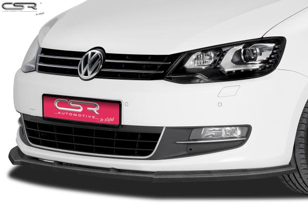 CSR Frontspoiler | Cup-Spoilerlippe mit ABE für VW Sharan II CSL184-S schwarz matt strukturiert (keine Lackierung erforderlich)