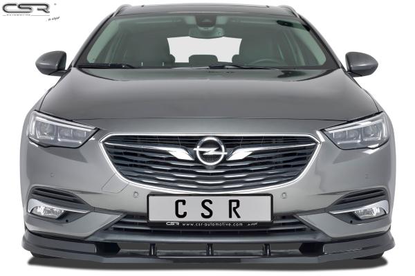 CSR Frontspoiler | Cup-Spoilerlippe mit ABE für Opel Insignia B CSL310-M Carbon Look matt strukturiert (keine Lackierung erforderlich)