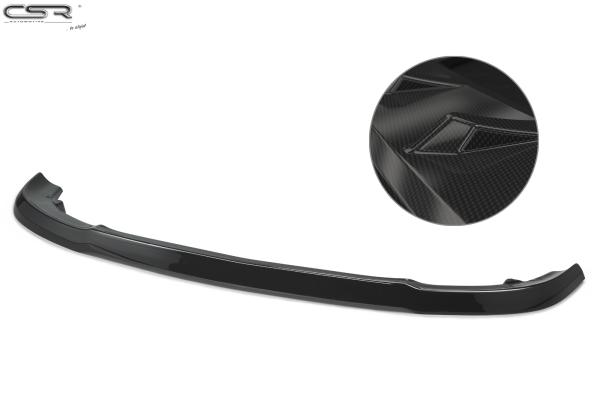 CSR Frontspoiler | Cup-Spoilerlippe mit ABE für Mercedes-Benz S-Klasse W222/V222 CSL318-C Carbon Look Hochglanz (keine Lackierung erforderlich)