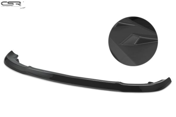 CSR Frontspoiler | Cup-Spoilerlippe mit ABE für Mercedes-Benz S-Klasse W222/V222 CSL318-L schwarz matt (Lackierung erforderlich)