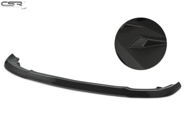CSR Frontspoiler | Cup-Spoilerlippe mit ABE für Mercedes-Benz S-Klasse CSL318-M Carbon Look matt strukturiert (keine Lackierung erforderlich)