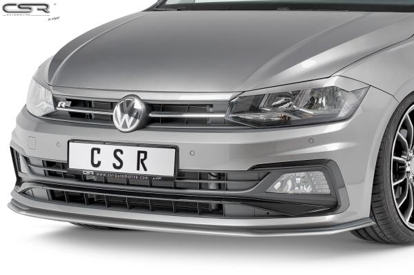 CSR Frontspoiler | Cup-Spoilerlippe aus Fiberflex für VW Polo VI 2G GTI / R-Line CSL321
