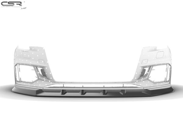 CSR Frontspoiler | Cup-Spoilerlippe mit ABE für Audi RS3 8V CSL322-M Carbon Look matt strukturiert (keine Lackierung erforderlich)