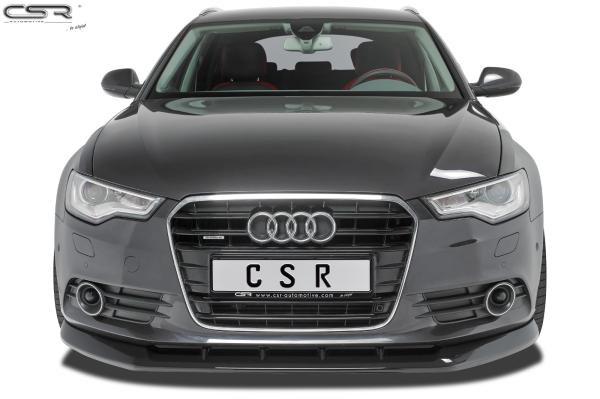 CSR Frontspoiler | Cup-Spoilerlippe mit ABE für Audi A6 C7 4G CSL325-K Kupfer matt (keine Lackierung erforderlich)