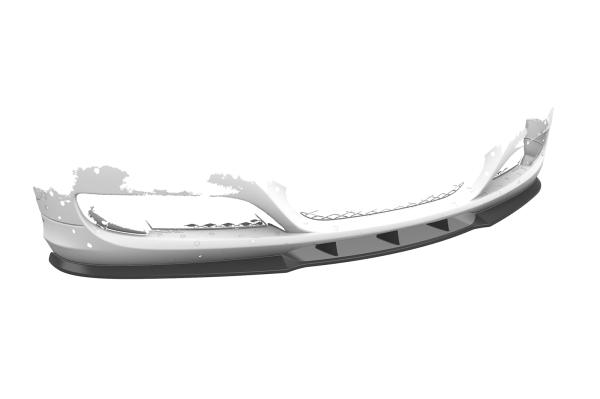 CSR Frontspoiler | Cup-Spoilerlippe mit ABE für BMW E90 / E91 LCI CSL327-C Carbon Look glänzend (keine Lackierung erforderlich)