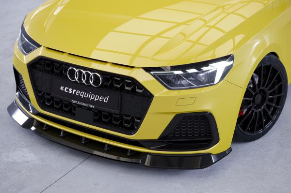 CSR Frontspoiler | Cup-Spoilerlippe mit ABE für Audi A1 (Typ GB) CSL328-K Kupfer matt (keine Lackierung erforderlich)