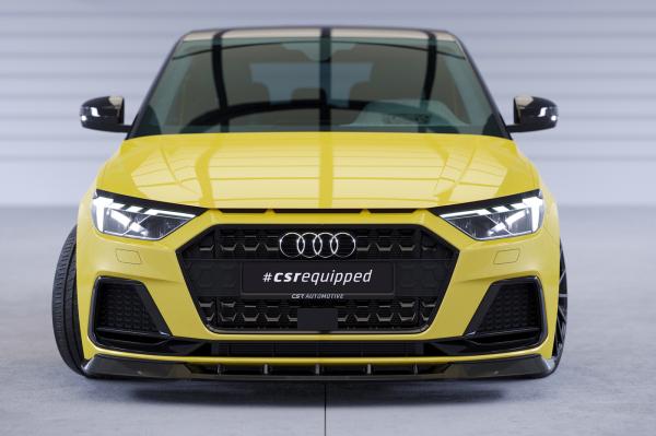 CSR Frontspoiler | Cup-Spoilerlippe mit ABE für Audi A1 (Typ GB) CSL328-K Kupfer matt (keine Lackierung erforderlich)