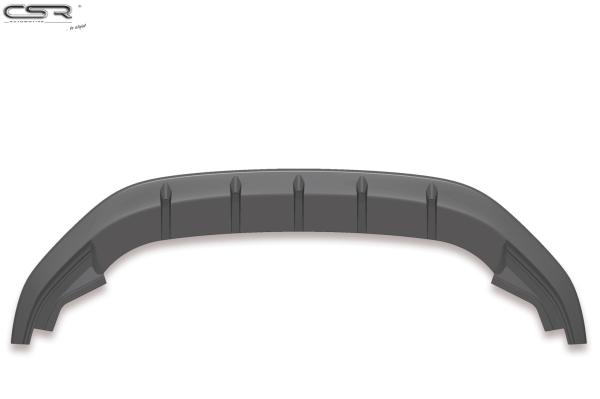 CSR Frontspoiler | Cup-Spoilerlippe mit ABE für VW Golf 7 R-Line CSL333-G Glossy schwarz glänzend (keine Lackierung erforderlich)