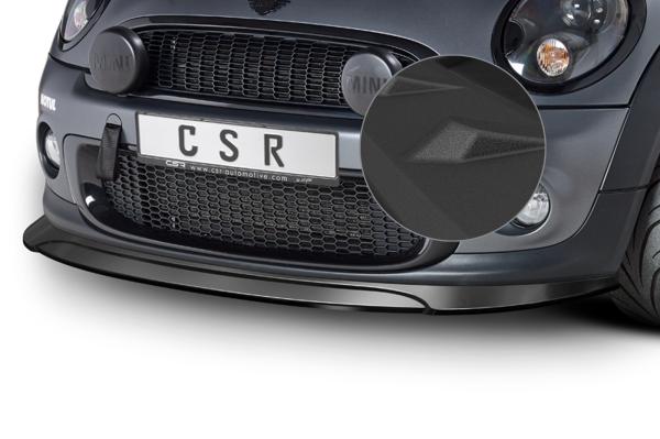 CSR Frontspoiler | Cup-Spoilerlippe mit ABE für Mini Rxx CSL334-S schwarz matt strukturiert (keine Lackierung erforderlich)