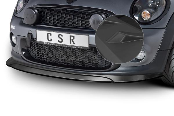 CSR Frontspoiler | Cup-Spoilerlippe mit ABE für Mini Rxx CSL334-L schwarz matt (Lackierung erforderlich)