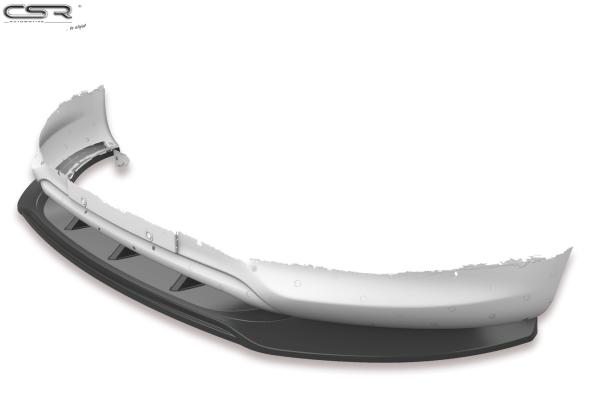 CSR Frontspoiler | Cup-Spoilerlippe mit ABE für Opel Adam CSL335-G Glossy schwarz Hochglanz (keine Lackierung erforderlich)
