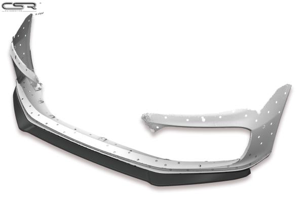 CSR Frontspoiler | Cup-Spoilerlippe mit ABE für Porsche Panamera 2 CSL336-L schwarz matt (Lackierung erforderlich)