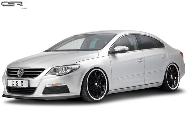 CSR Frontspoiler | Cup-Spoilerlippe mit ABE für VW Passat CC CSL341-K Kupfer matt (keine Lackierung erforderlich)