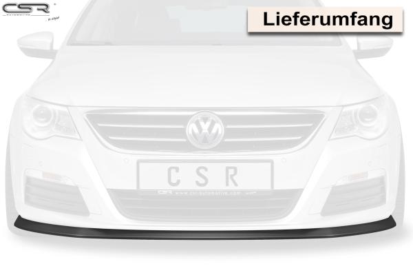 CSR Frontspoiler | Cup-Spoilerlippe mit ABE für VW Passat CC CSL341-K Kupfer matt (keine Lackierung erforderlich)