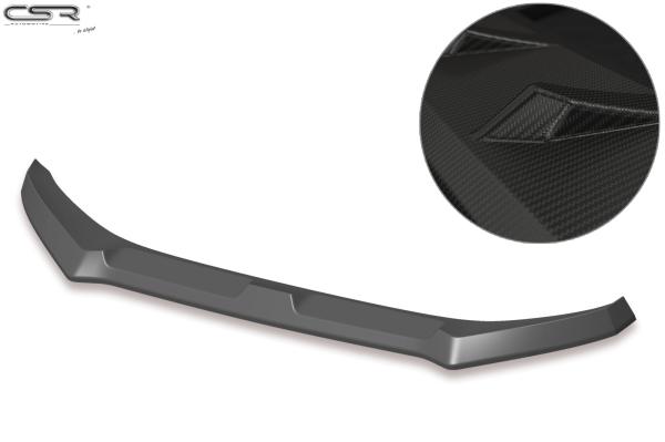 CSR Frontspoiler | Cup-Spoilerlippe mit ABE für Seat Mii CSL349-M Carbon Look matt strukturiert (keine Lackierung erforderlich)