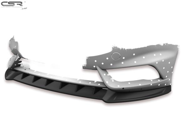 CSR Frontspoiler | Cup-Spoilerlippe mit ABE für Ford Fiesta MK7 ST CSL351-L schwarz matt (Lackierung erforderlich)
