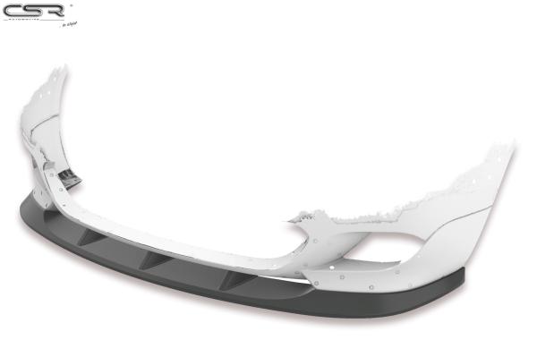 CSR Frontspoiler | Cup-Spoilerlippe mit ABE für BMW 5er E60 / E61 CSL361-L schwarz matt (Lackierung erforderlich)