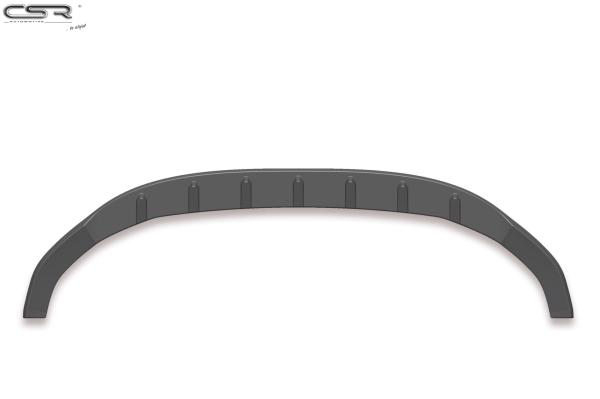CSR Frontspoiler | Cup-Spoilerlippe mit ABE für VW T6 Bus CSL365-C Carbon Look glänzend (keine Lackierung erforderlich)