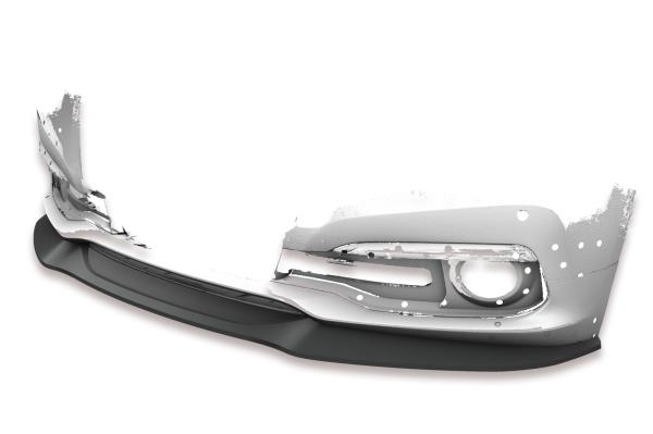 CSR Frontspoiler | Cup-Spoilerlippe mit ABE für BMW 3er F30/F31 CSL366-L Lackierung erforderlich (schwarz matt)