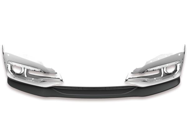 CSR Frontspoiler | Cup-Spoilerlippe mit ABE für BMW 3er F30/F31 CSL366-L Lackierung erforderlich (schwarz matt)