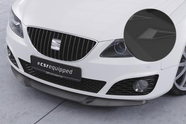 CSR Frontspoiler | Cup-Spoilerlippe mit ABE für Seat Exeo 3R CSL369-S schwarz matt strukturiert (keine Lackierung erforderlich)