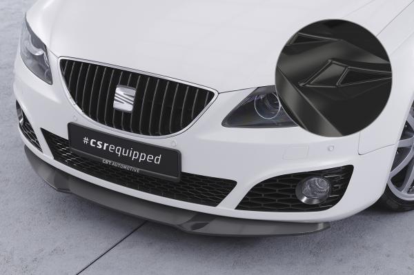 CSR Frontspoiler | Cup-Spoilerlippe mit ABE für Seat Exeo 3R CSL369-G Glossy schwarz Hochglanz (keine Lackierung erforderlich)