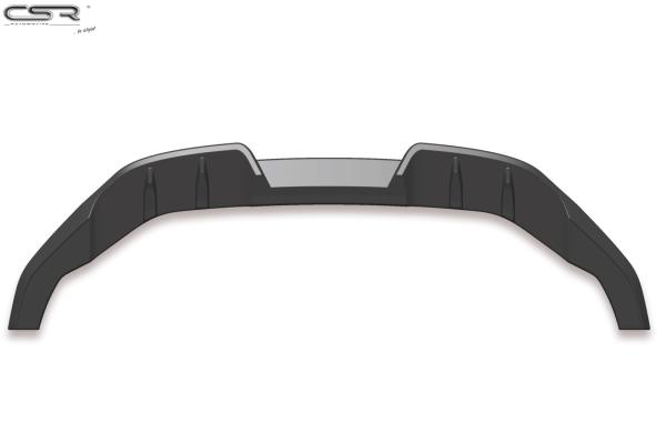 CSR Frontspoiler | Cup-Spoilerlippe mit ABE für VW Golf 7 R CSL373-G Glossy schwarz glänzend (keine Lackierung erforderlich)