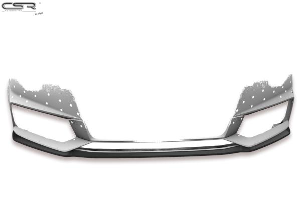 CSR Frontspoiler | Cup-Spoilerlippe mit ABE für Audi A4/S4 B9 8W CSL377-L Lackierung erforderlich (schwarz matt)