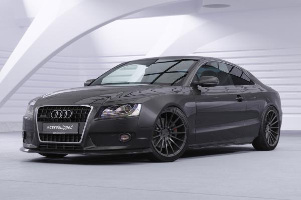 CSR Frontspoiler | Cup-Spoilerlippe mit ABE für Audi A5 8T CSL378-K Kupfer matt (keine Lackierung erforderlich)