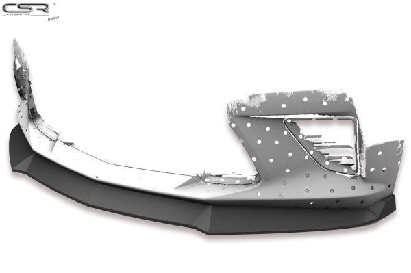 CSR Frontspoiler | Cup-Spoilerlippe mit ABE für Chevrolet Camaro 6 CSL379-G Glossy schwarz Hochglanz (keine Lackierung erforderlich)