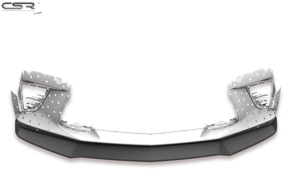 CSR Frontspoiler | Cup-Spoilerlippe mit ABE für Chevrolet Camaro 6 CSL379-G Glossy schwarz Hochglanz (keine Lackierung erforderlich)