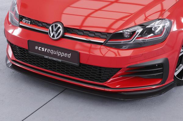 CSR Frontspoiler | Cup-Spoilerlippe mit ABE für VW Golf 7 GTI / GTD CSL380-K Kupfer matt (keine Lackierung erforderlich)