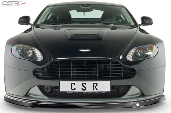 CSR Frontspoiler | Cup-Spoilerlippe mit ABE für Aston Martin Vantage CSL392-S schwarz matt strukturiert (keine Lackierung erforderlich)