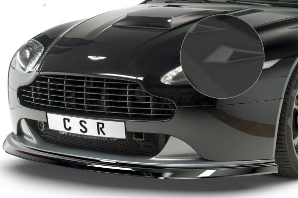 CSR Frontspoiler | Cup-Spoilerlippe mit ABE für Aston Martin Vantage CSL392-S schwarz matt strukturiert (keine Lackierung erforderlich)