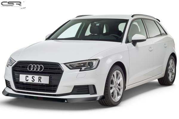CSR Frontspoiler | Cup-Spoilerlippe mit ABE für Audi A3 8V CSL393-K Kupfer matt (keine Lackierung erforderlich)