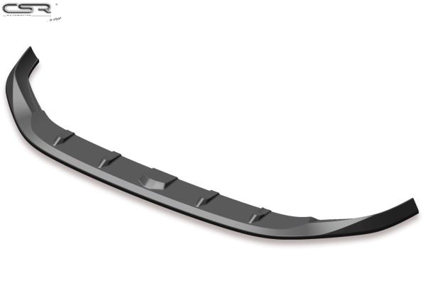 CSR Frontspoiler | Cup-Spoilerlippe mit ABE für VW Golf 7 R CSL395-L Lackierung erforderlich (schwarz matt)