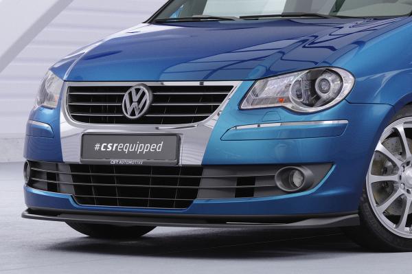 CSR Frontspoiler | Cup-Spoilerlippe mit ABE für VW Touran I (Typ 1T) CSL396-K Kupfer matt (keine Lackierung erforderlich)