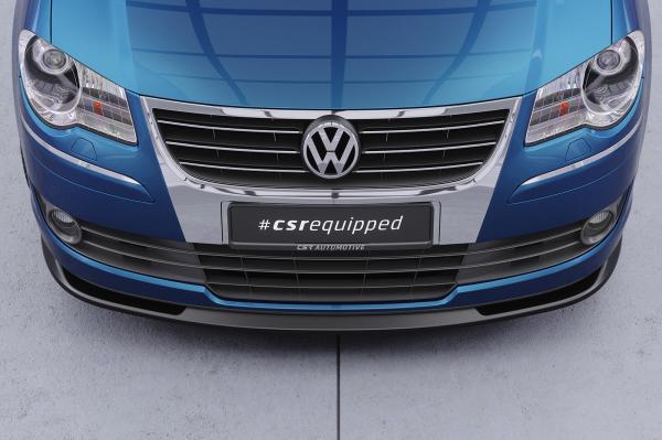 CSR Frontspoiler | Cup-Spoilerlippe mit ABE für VW Touran I (Typ 1T) CSL396-K Kupfer matt (keine Lackierung erforderlich)