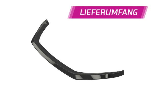 CSR Frontspoiler | Cup-Spoilerlippe mit ABE für Skoda Octavia III 5E RS CSL399-M Carbon Look matt strukturiert (keine Lackierung erforderlich)