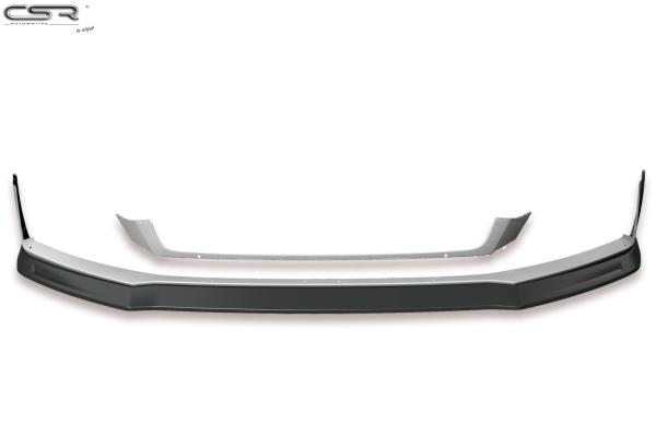 CSR Frontspoiler | Cup-Spoilerlippe mit ABE für Audi A5 F5 S-Line / S5 F5 CSL403-L schwarz matt (Lackierung erforderlich)