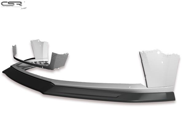 CSR Frontspoiler | Cup-Spoilerlippe mit ABE für Audi A5 F5 S-Line / S5 F5 CSL403-L schwarz matt (Lackierung erforderlich)