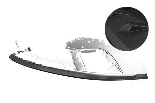 CSR Frontspoiler | Cup-Spoilerlippe mit ABE für Seat Ibiza III (Typ 6L) CSL405-M Carbon Look matt strukturiert (keine Lackierung erforderlich)