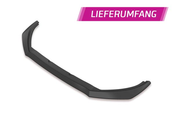 CSR Frontspoiler | Cup-Spoilerlippe mit ABE für Ford Focus MK4 ST / ST-Line CSL406-L schwarz matt (Lackierung erforderlich)