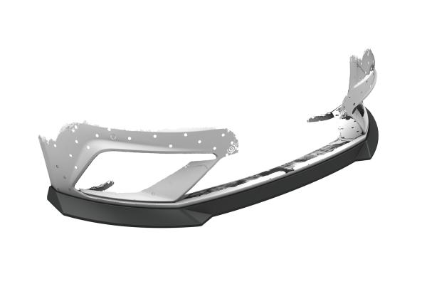 CSR Frontspoiler | Cup-Spoilerlippe mit ABE für Seat Leon 3 (Typ 5F) Cupra/FR CSL411-L Lackierung erforderlich (schwarz matt)