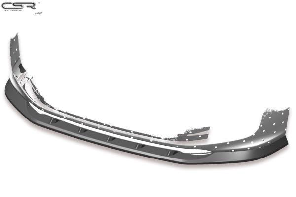 CSR Frontspoiler | Cup-Spoilerlippe mit ABE für VW Golf 6 GTI Edition 35 CSL415-L schwarz matt (Lackierung erforderlich)