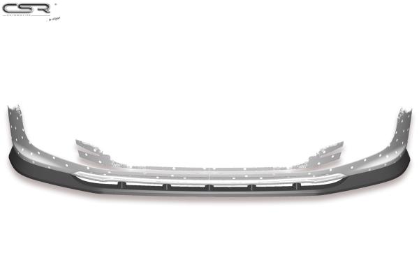 CSR Frontspoiler | Cup-Spoilerlippe mit ABE für VW Golf 6 GTI Edition 35 CSL415-L schwarz matt (Lackierung erforderlich)