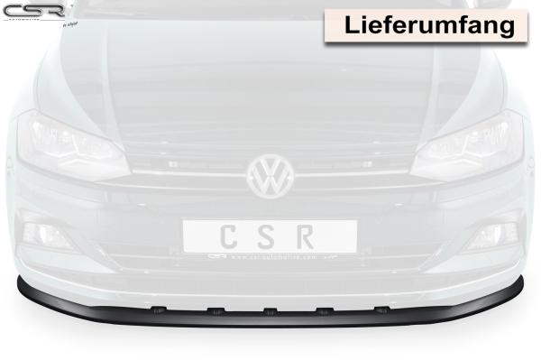 CSR Frontspoiler | Cup-Spoilerlippe mit ABE für VW Polo VI 2G (Typ AW) CSL417